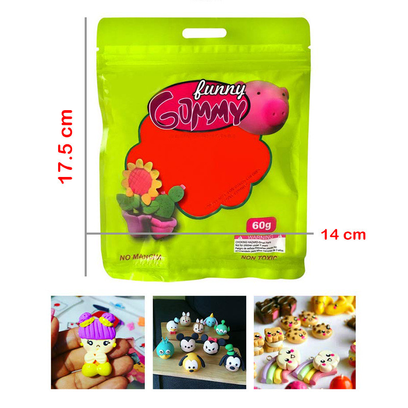 Miniatura 3 de Plastilina Elastica Foamy 60g PLS-4